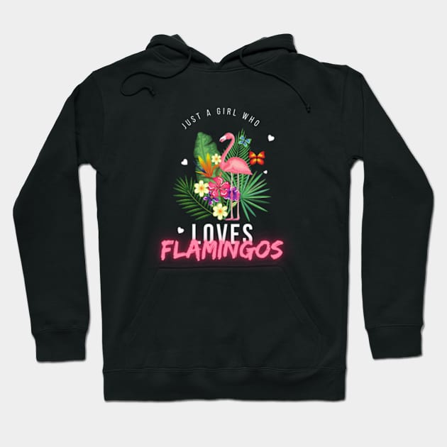 pink flamingos lover Hoodie by graphicaesthetic ✅